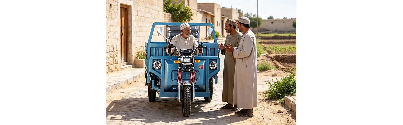 60v/72v 1500w cargo electric tricycle