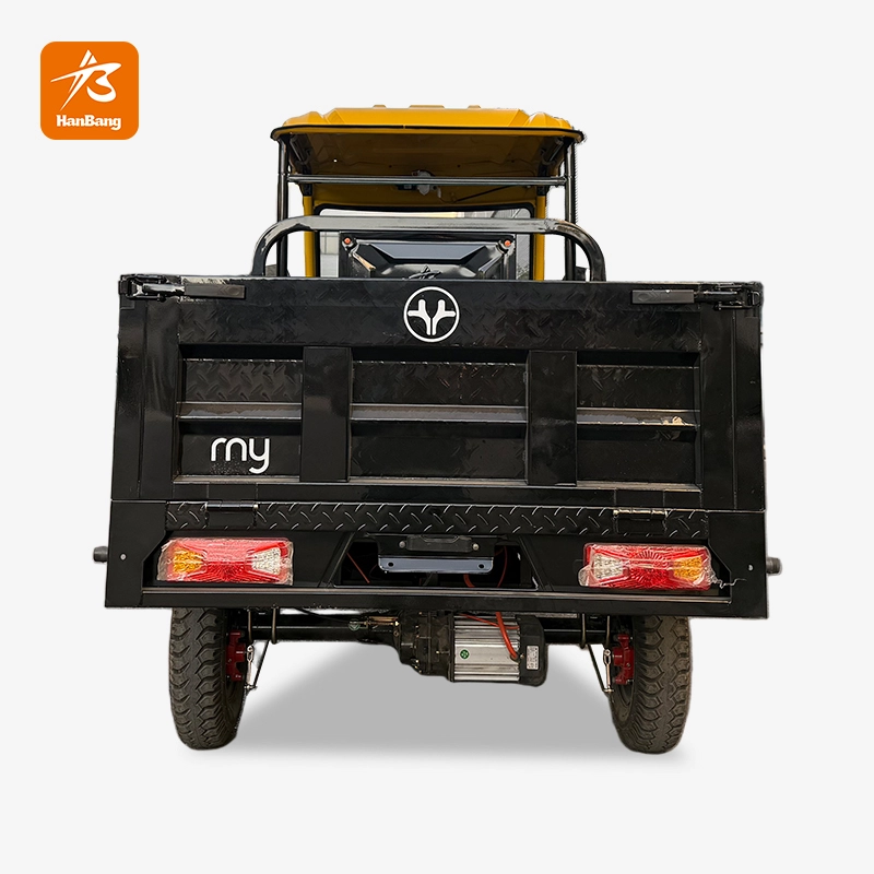 Electric Cargo 3 Wheeler with Simple Cabin