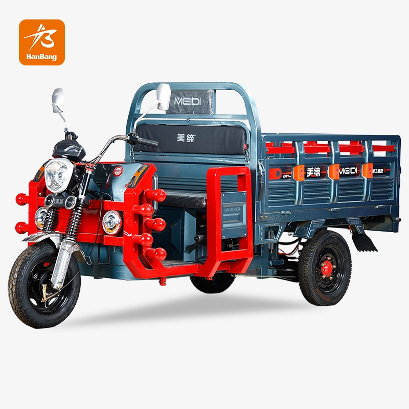 Electric Tricycle with Riveted Frame