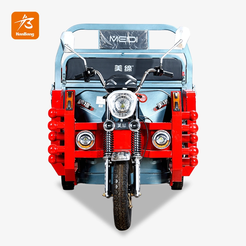 Electric Tricycle with Riveted Frame