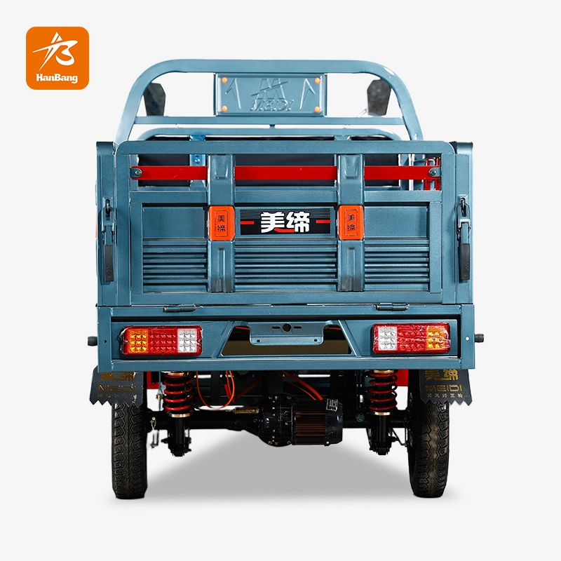 Electric Tricycle with Riveted Frame