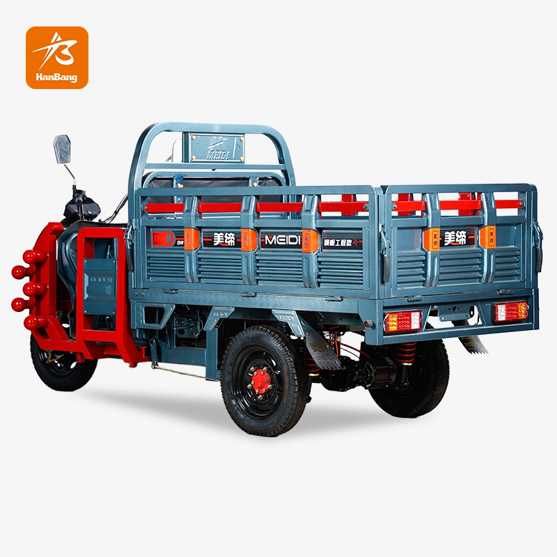 Electric Tricycle with Riveted Frame