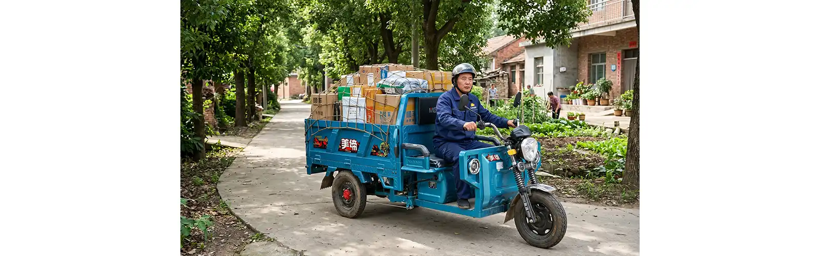 Hanbang electric cargo tricycle truck Hanbang electric cargo tricycle truck