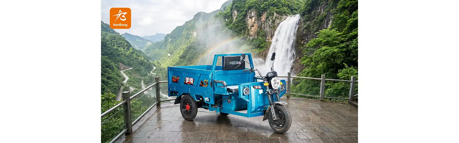 Hanbang electric cargo tricycle truck Hanbang electric cargo tricycle truck