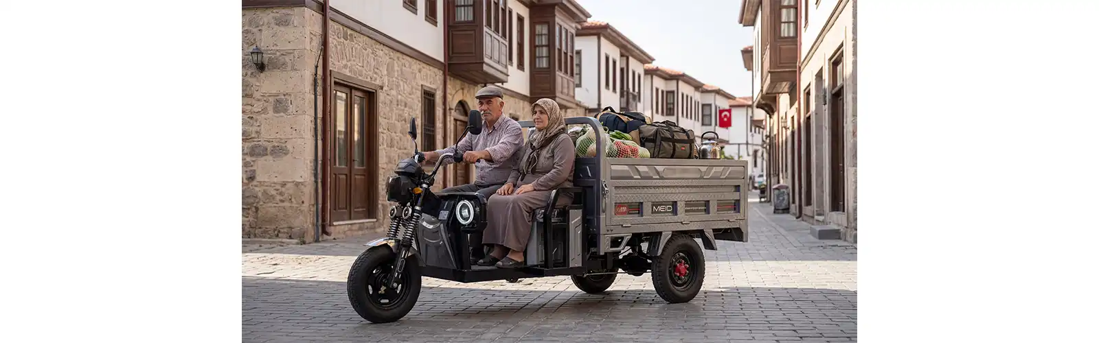 Heavy Load Electric Cargo Tricycle with EEC Heavy Load Electric Cargo Tricycle with EEC