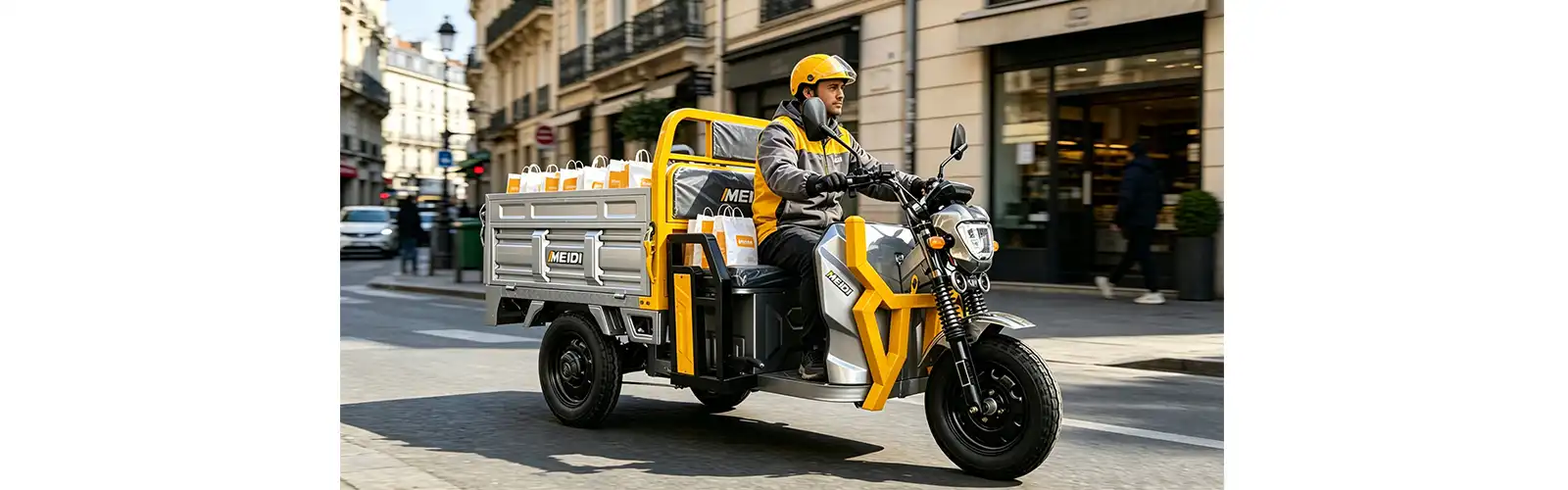 EEC Electric 3 Wheeler Cargo Tricycle