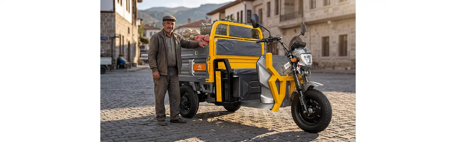 Hanbang electric three wheeler truck Hanbang electric three wheeler truck