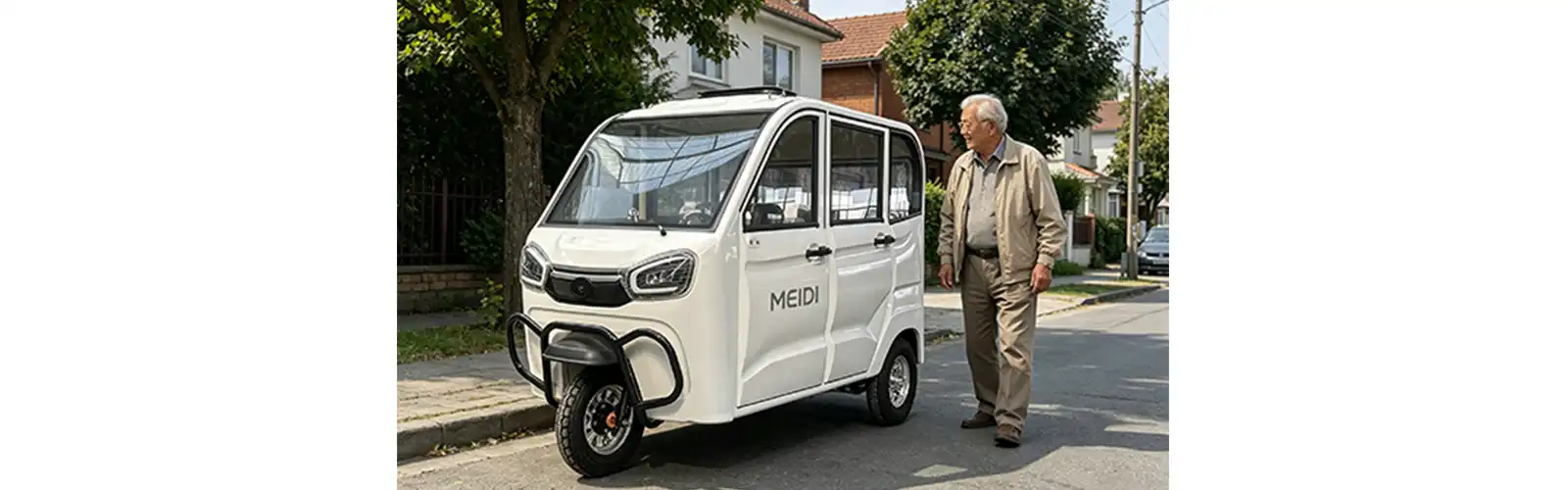 passenger electric 3 wheeler