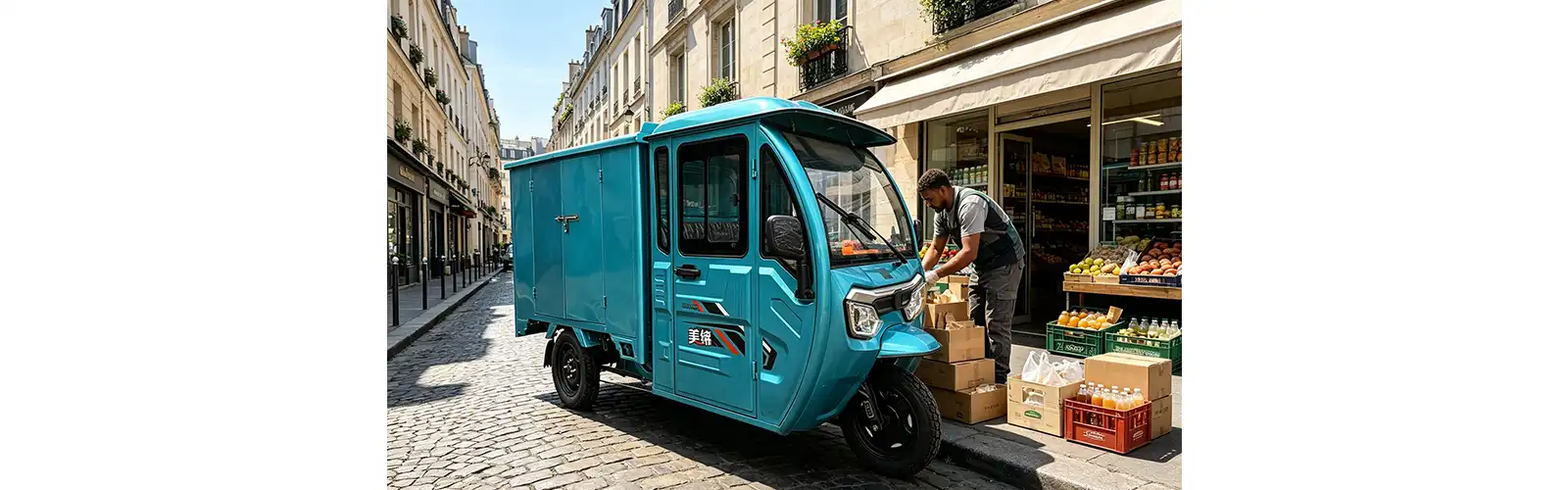 Express Delivery Electric Tricycle Cargo