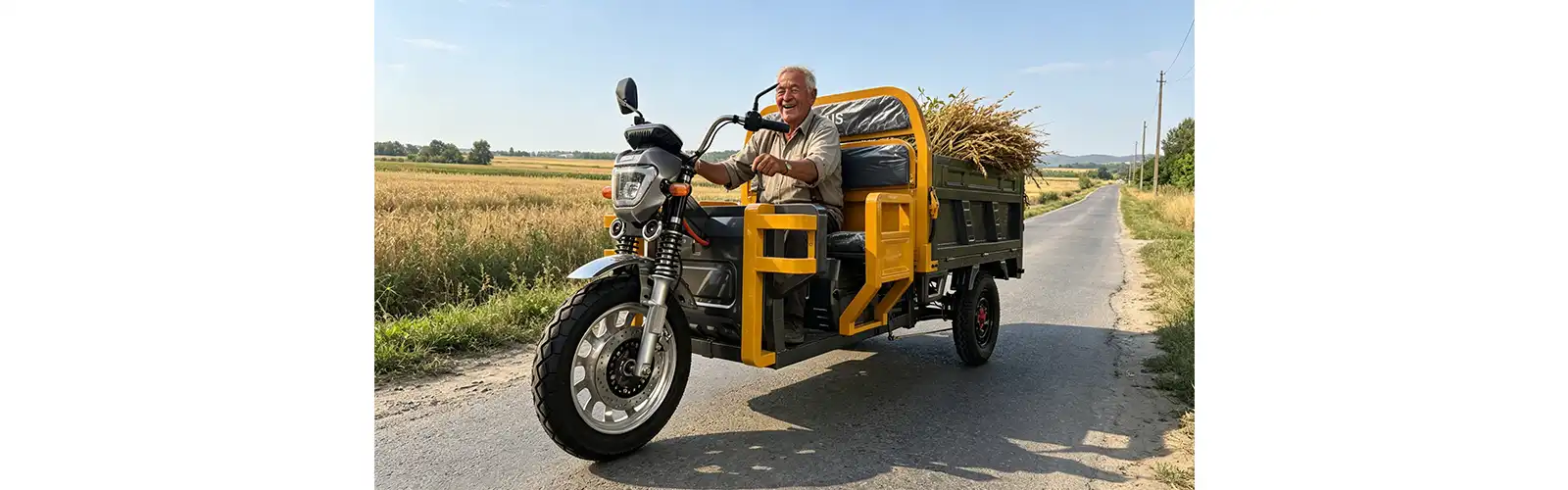 EEC Creative Design Electric Cargo Tricycle with Folding Seat EEC Creative Design Electric Cargo Tricycle with Folding Seat