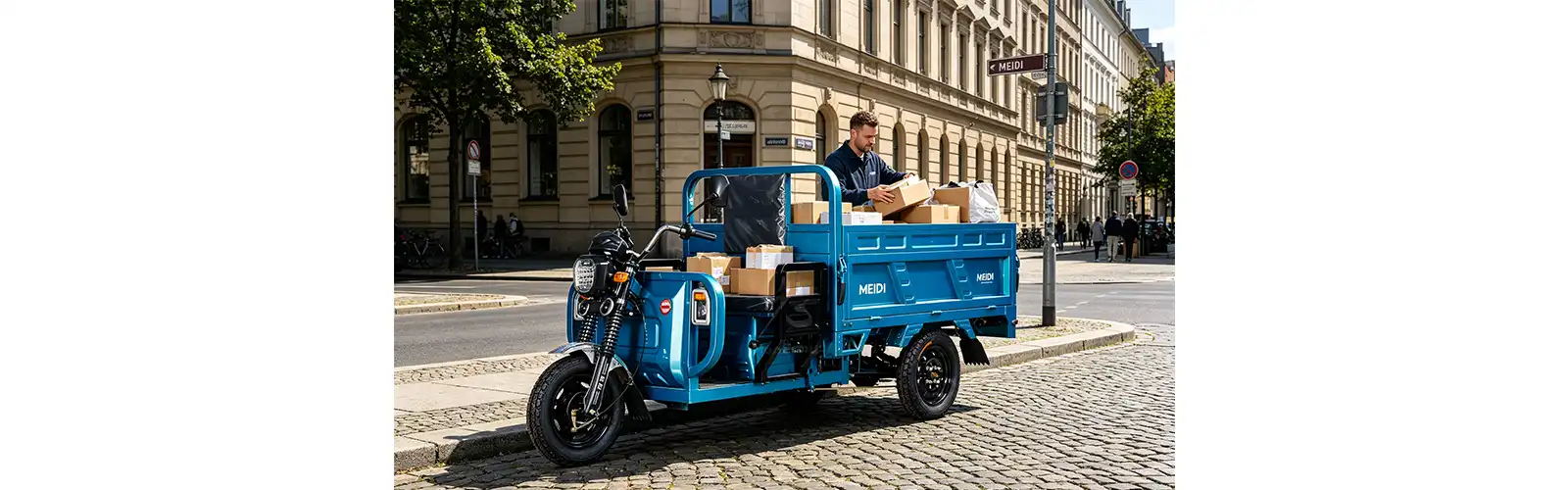 Hot sale electric cargo tricycle truck