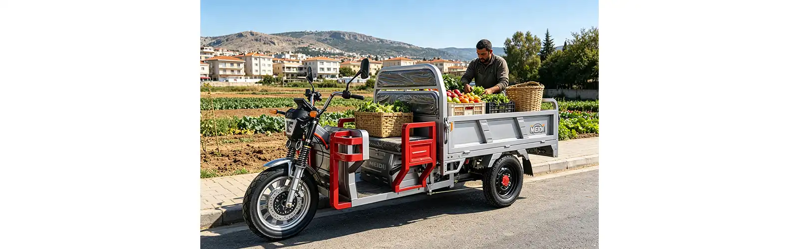 E-Tricycle for Cargo with EEC Certification