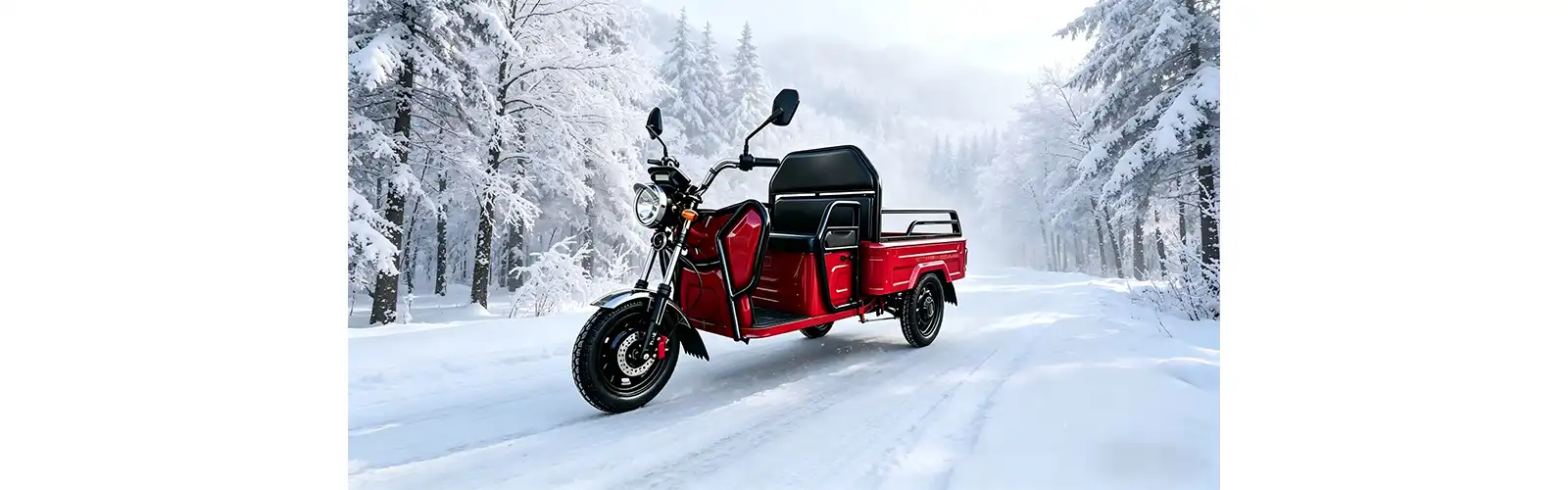 EEC Lightweight Leisure Electric Cargo Tricycle Truck