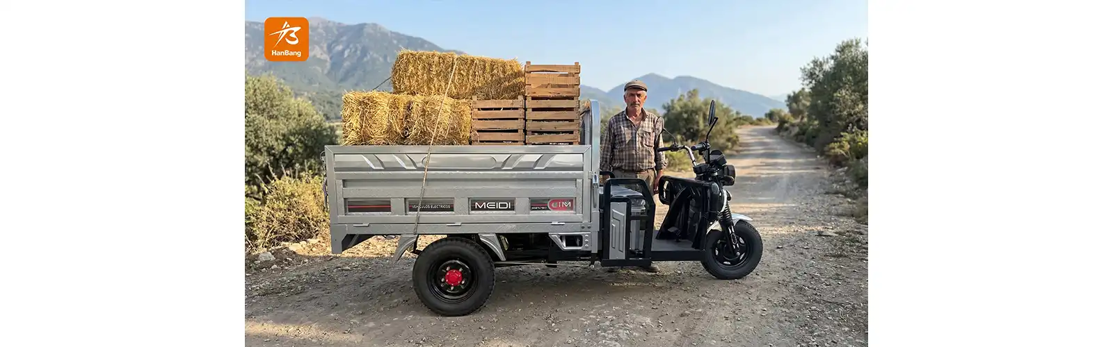 Heavy Load Electric Cargo Tricycle with EEC