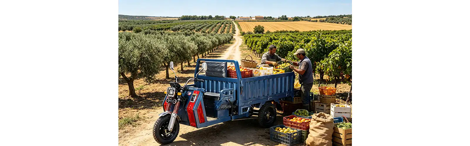 Heavy Duty Electric Utility Tricycle