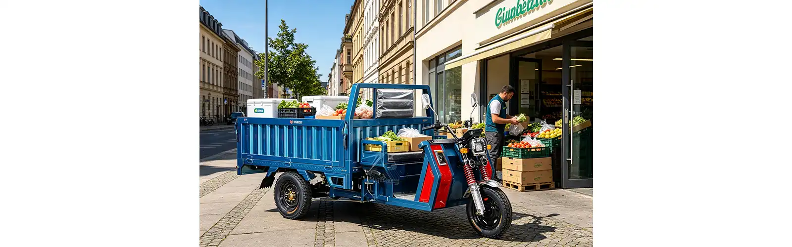 Heavy Duty Electric Utility Tricycle