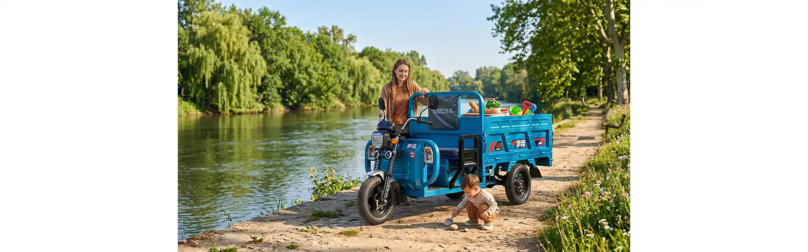 Cargo Electric Tricycle for Adults