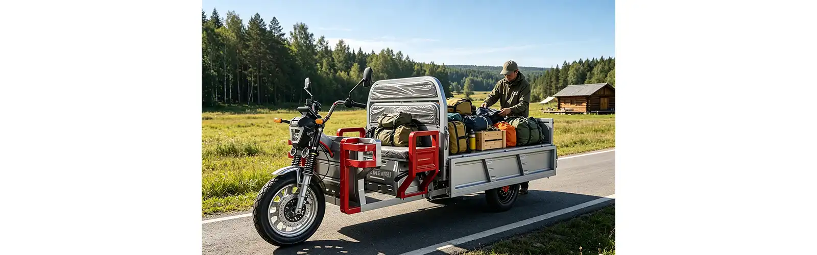 Electric Cargo Vehicle Three Wheeler EU Certification