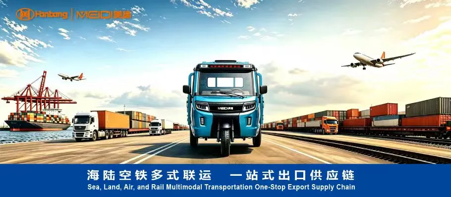 Sea, Land, Air, and Rail Multimodal Transportation One-Stop Export Supply Chain