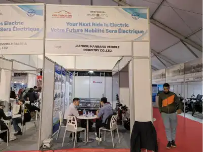 Hanbang Automotive Group Appears at the First Morocco New Energy Electric Vehicle and Energy Storage Exhibition