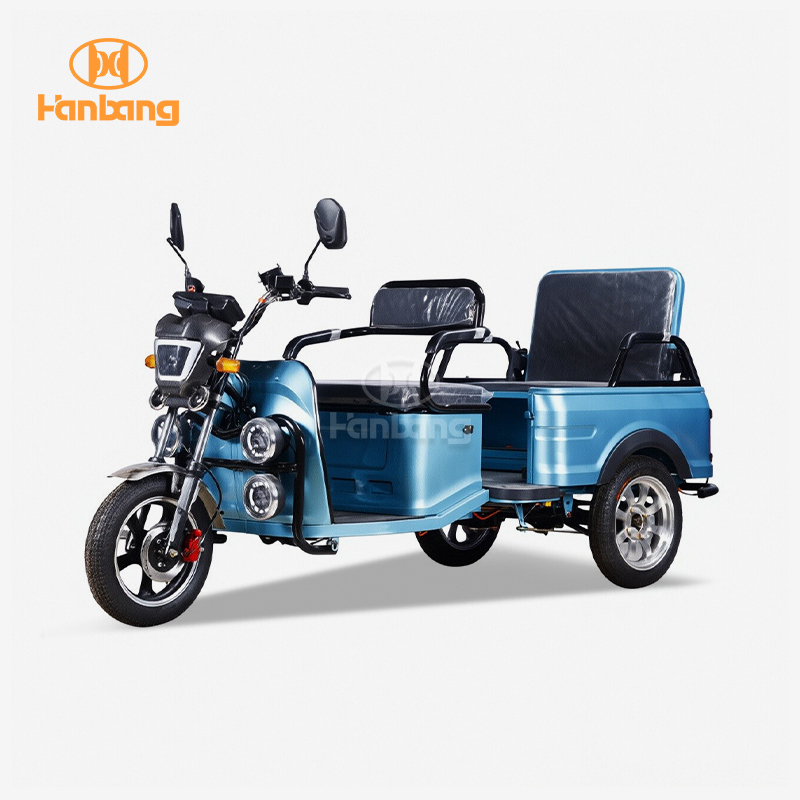 Foldable Electric Tricycle for Cargo and Passenger